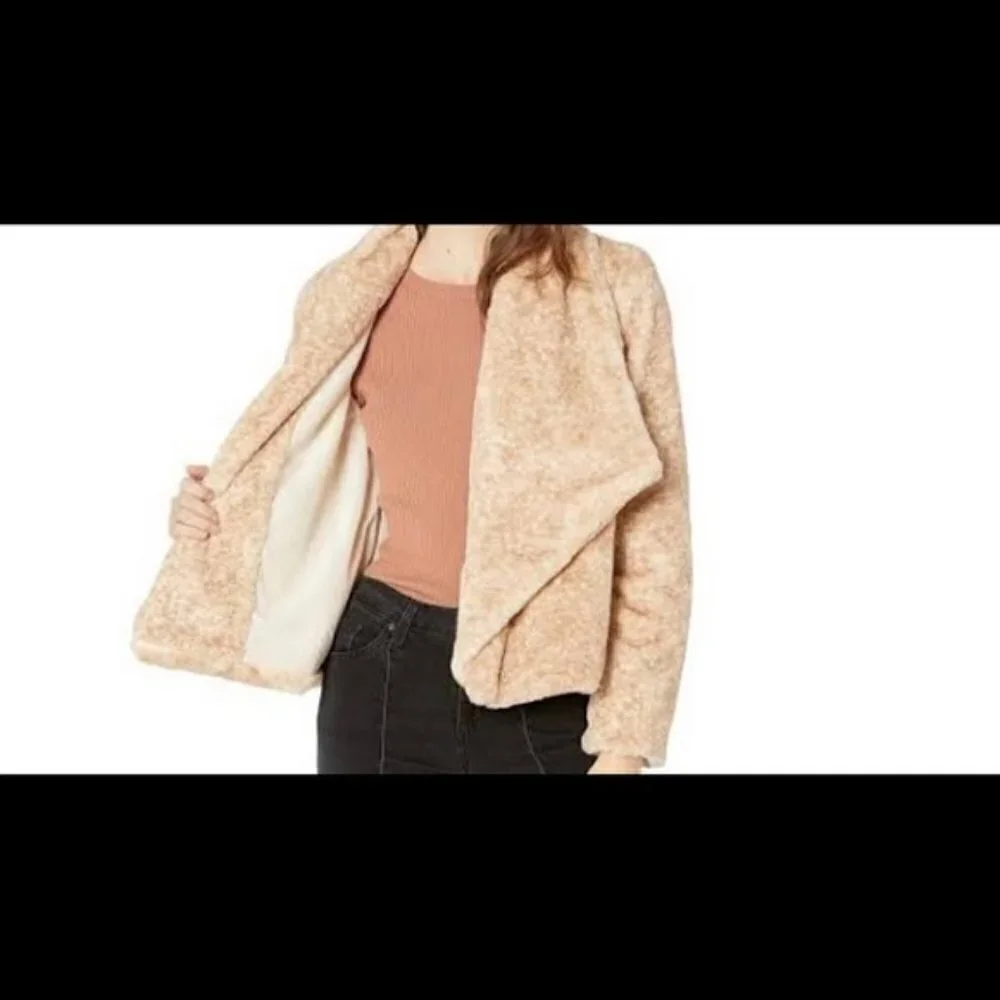 Jack by BB Dakota. Size M. Faux Fur Cropped Jacket. NEW with Tag! - Picture 10 of 11